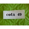 Adhesivo Montesa Cota 49